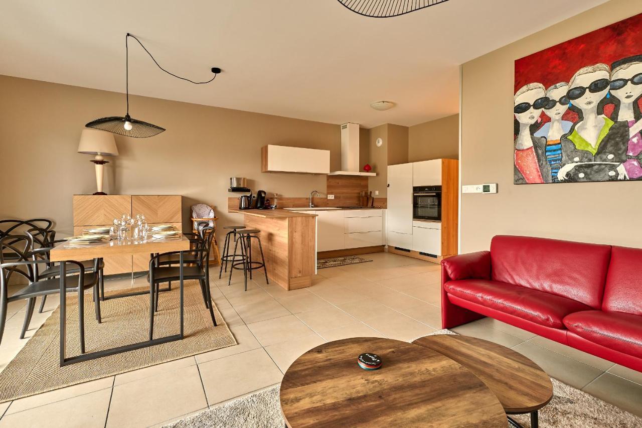 Le Manou, Appartement Neuf Avec Terrasse, Parking Sous-Terrain & Ascenseur By Primo C0Nciergerie เนอแวร์ ภายนอก รูปภาพ